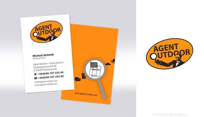 Corporate Design | Logogestaltung • Visitenkarten • Agent Outdoor