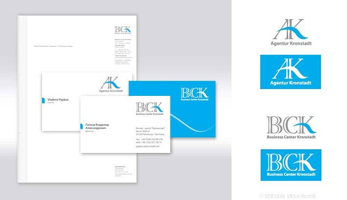 Corporate Design | Logogestaltung • Visitenkarten • Briefbogen • Business Center Kronstadt